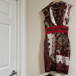 Bebe silk elegant dress